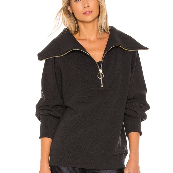 Varley Tops - Varley Vine Pullover Sweatshirt in Black Size 1X